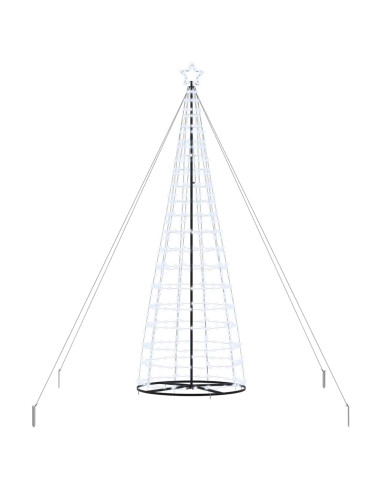 Albero di Natale LED con 800 LED Bianco freddo 400 cm Ferro