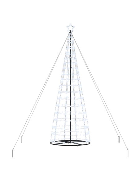 Albero di Natale LED con 800 LED Bianco freddo 400 cm Ferro