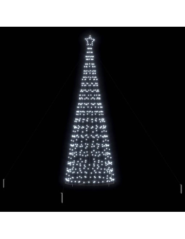 Albero di Natale LED con 800 LED Bianco freddo 400 cm Ferro