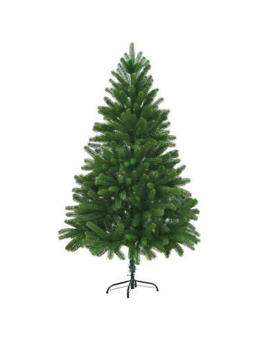 Albero di Natale con 300 LED con supporto Verde 210 cm PE