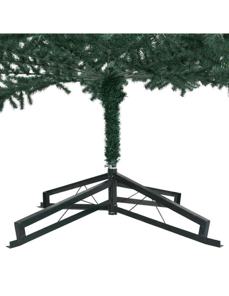 Albero di Natale Artificiale con Base Verde 500 cm PVC