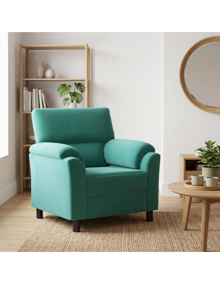 Divano Turchese 94 x 85 x 93 cm Velluto
