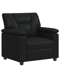 Divano Nero 91 x 85 x 93 cm Similpelle 2