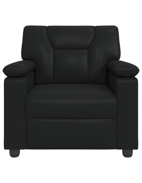 Divano Nero 91 x 85 x 93 cm Similpelle