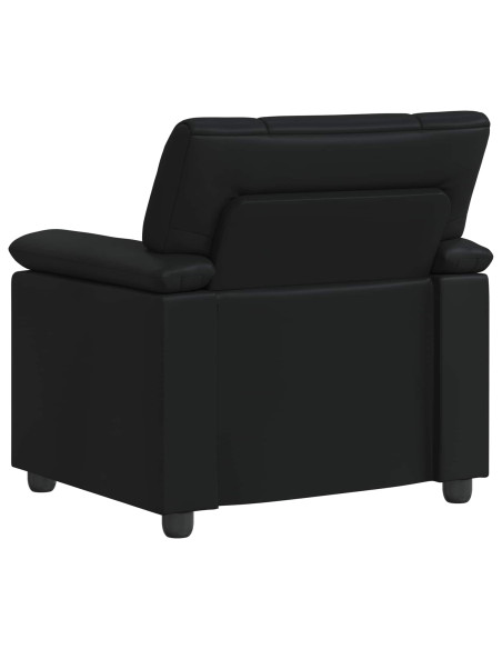 Divano Nero 91 x 85 x 93 cm Similpelle