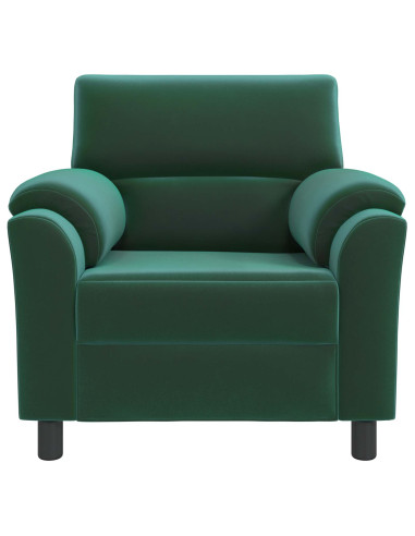 Divano Verde Scuro 94 x 85 x 93 cm Velluto