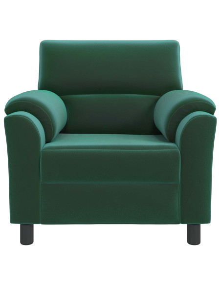 Divano Verde Scuro 94 x 85 x 93 cm Velluto