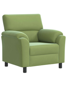 Divano Verde chiaro 94 x 85 x 93 cm Velluto 2