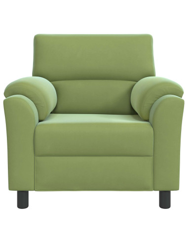 Divano Verde chiaro 94 x 85 x 93 cm Velluto