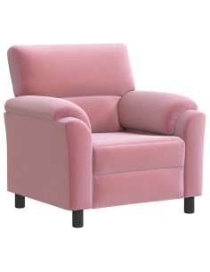 Divano Rosa 94 x 85 x 93 cm Velluto 2