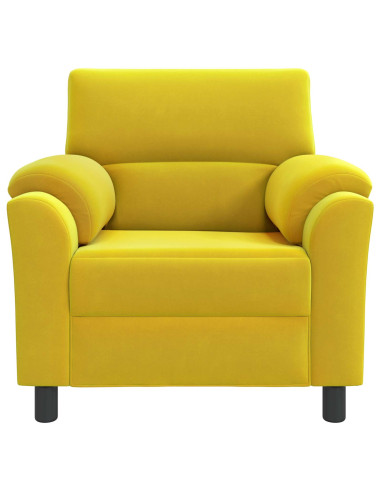 Divano Giallo 94 x 85 x 93 cm Velluto