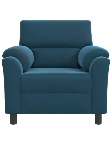 Divano Blu 94 x 85 x 93 cm Velluto