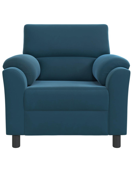 Divano Blu 94 x 85 x 93 cm Velluto
