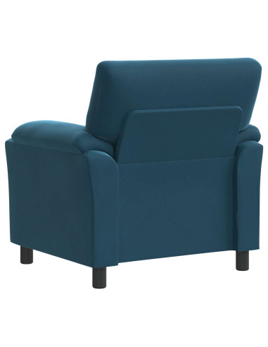 Divano Blu 94 x 85 x 93 cm Velluto