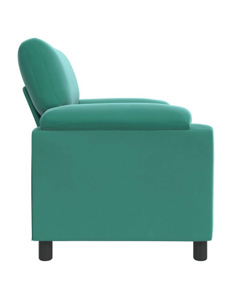 Divano Turchese 94 x 85 x 93 cm Velluto