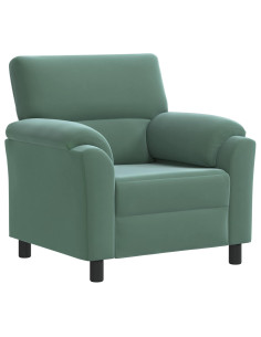 Divano Verde Mare 94 x 85 x 93 cm Velluto 2