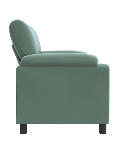Divano Verde Mare 94 x 85 x 93 cm Velluto