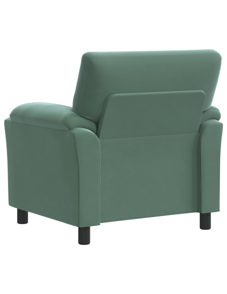 Divano Verde Mare 94 x 85 x 93 cm Velluto
