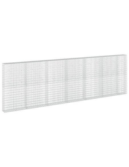 Gabione con Filo da 3,5 mm e Rete da 5x10 cm 650x30x200 cm