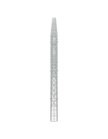 Gabione con Filo da 3,5 mm e Rete da 5x10 cm 650x10x150 cm