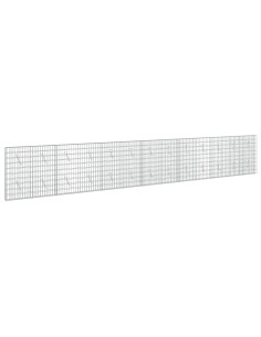 Gabione con Filo da 3,5 mm e Rete da 5x10 cm 650x10x100 cm 2