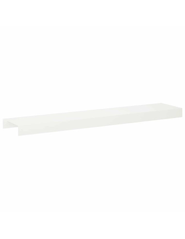 Profilo di copertura per giardino 2 pz 100 x 20 x 5 cm Acciaio