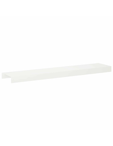 Profilo di copertura per giardino 2 pz 100 x 20 x 5 cm Acciaio