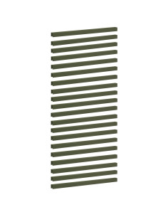Profilo di copertura per giardino 20 pz 100 x 5 x 5 cm Acciaio 2