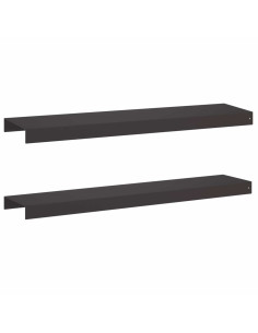 Profilo di copertura per giardino 2 pz 100 x 20 x 5 cm Acciaio 2