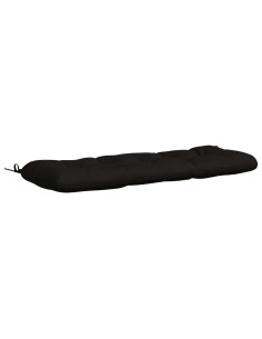Cuscino per panchina VIANEN 100% Poliestere Nero 2