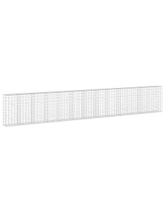 Gabione con Filo da 3,5 mm e Rete da 10x10 cm 650x30x100 cm 2