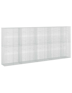 Gabione con filo da 5 mm e rete da 5x5 cm 450x50x200 cm 2