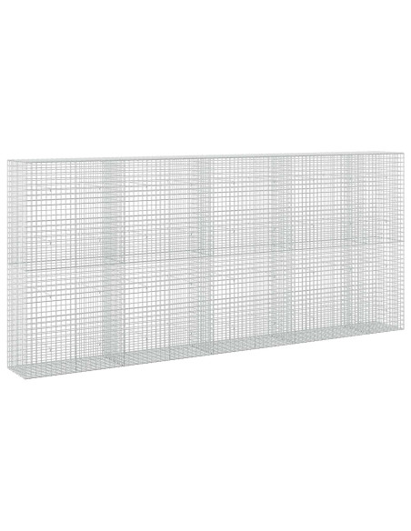 Gabione con filo da 5 mm e rete da 5x5 cm 450x50x200 cm