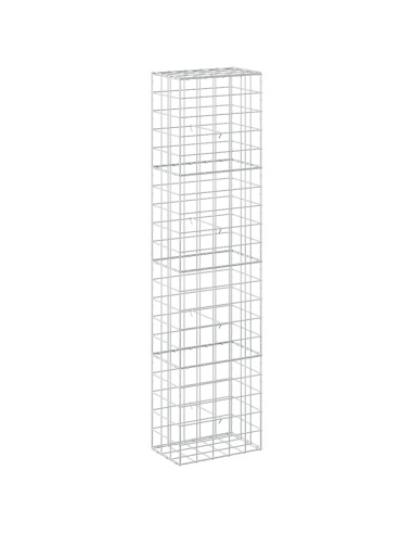 Gabione con Filo da 3,5 mm e Rete da 10x10 cm 50x30x200 cm