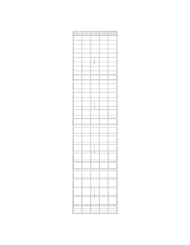 Gabione con Filo da 3,5 mm e Rete da 10x10 cm 50x30x200 cm