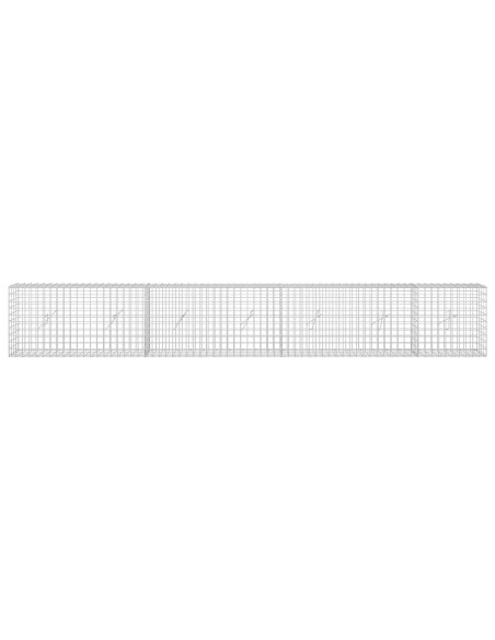 Gabion con Filo da 3,5 mm e Maglia da 5x5 cm 350x20x50 cm