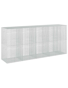 Gabion con Filo da 3,5 mm e Maglia da 5x5 cm 450x100x200 cm 2