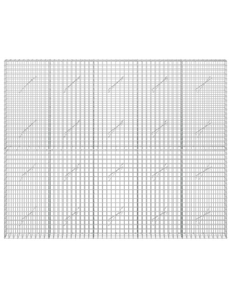 Gabion con Filo da 3,5 mm e Maglia da 5x5 cm 250x10x200 cm