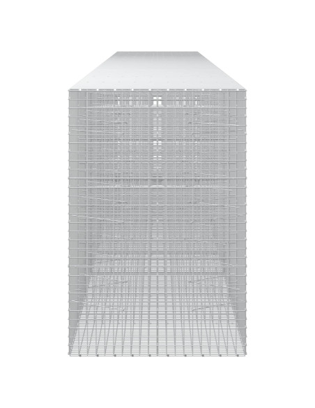 Gabion con Filo da 3,5 mm e Maglia da 5x5 cm 1100x100x150 cm