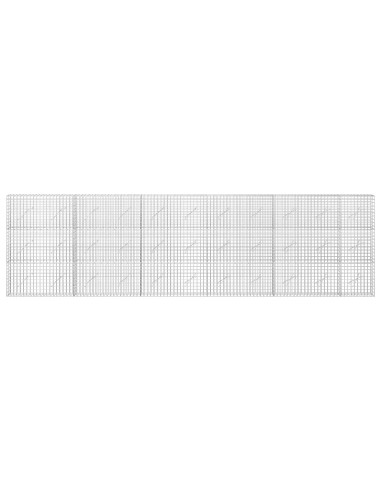 Gabion con Filo da 3,5 mm e Maglia da 5x5 cm 550x10x150 cm