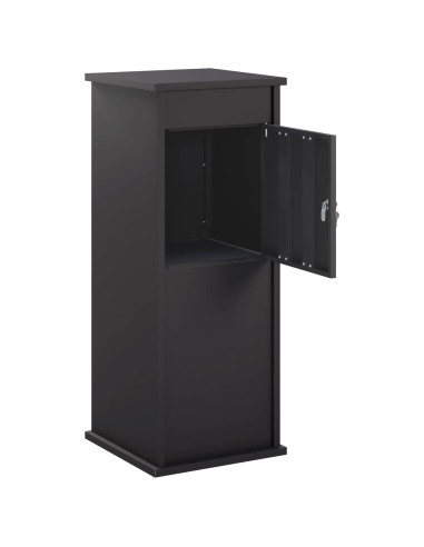 cassetta postalepastkastei Nero 40 x 40 x 100 cm Acciaio