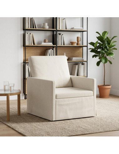 Poltrona Crema 70 x 81 x 82 cm Velluto (V)
