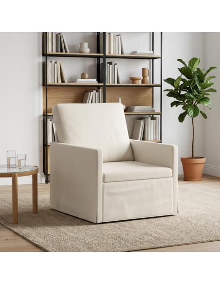Poltrona Crema 70 x 81 x 82 cm Velluto (V)