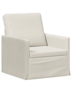 Poltrona Crema 70 x 81 x 82 cm Velluto (V) 2