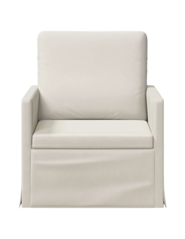 Poltrona Crema 70 x 81 x 82 cm Velluto (V)