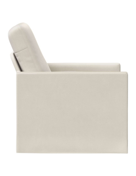 Poltrona Crema 70 x 81 x 82 cm Velluto (V)