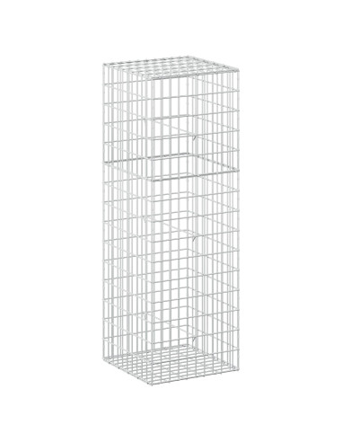 Gabione con Filo da 5 mm e Rete da 5x10 cm 50x50x150 cm