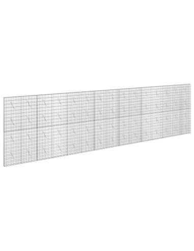 Gabione con Filo da 5 mm e Rete da 5x10 cm 750x10x200 cm