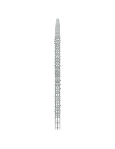 Gabione con Filo da 5 mm e Rete da 5x10 cm 750x10x200 cm