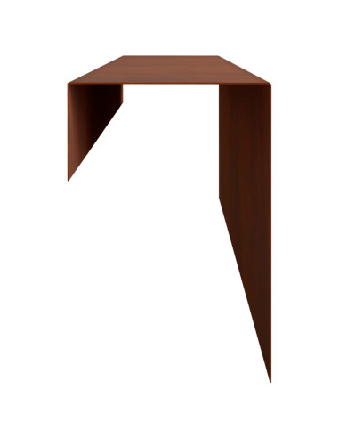 Profilo di copertura per giardino 10 pz 100 x 10 x 15 cm